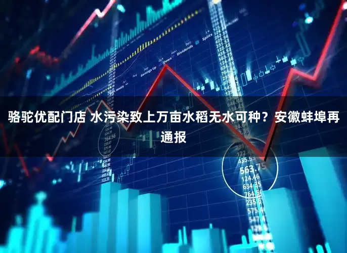 骆驼优配门店 水污染致上万亩水稻无水可种？安徽蚌埠再通报